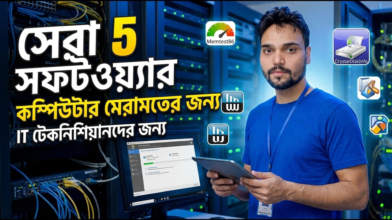 অত্যাবশ্যকীয় পিসি টুলস - 5টি আবশ্যক