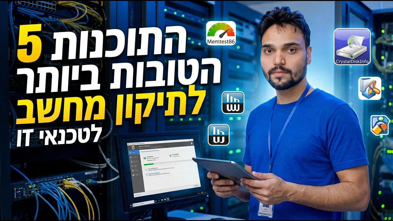 כלי מחשב חיוניים - 5 חובה
