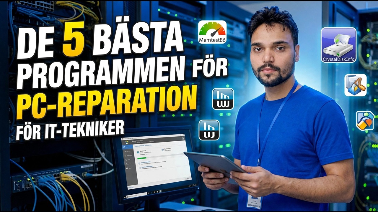 Viktiga PC-verktyg - 5 måsten