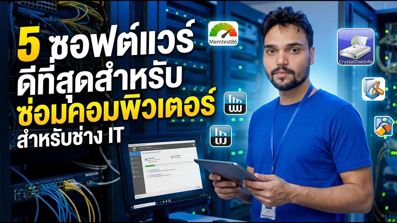 เครื่องมือพีซีที่จำเป็น - 5 อย่างที่ต้องมี