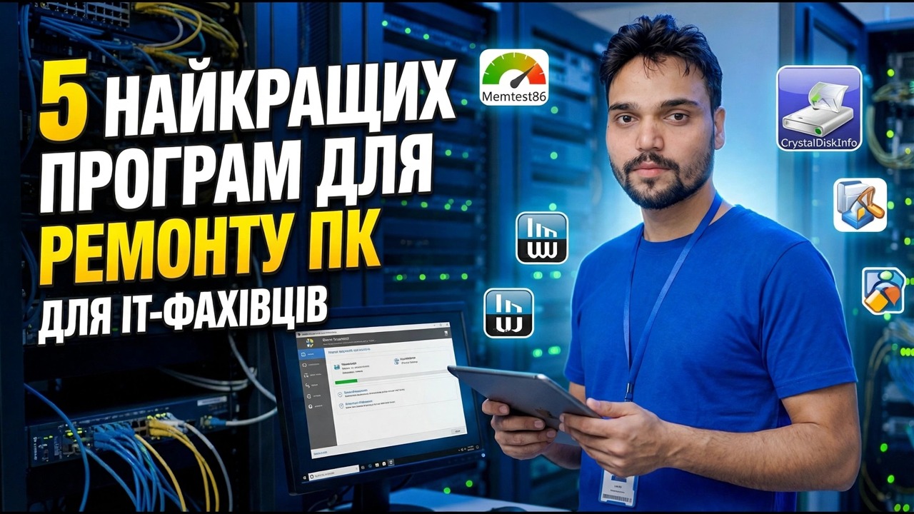 Основні інструменти ПК - 5 обов'язкових речей
