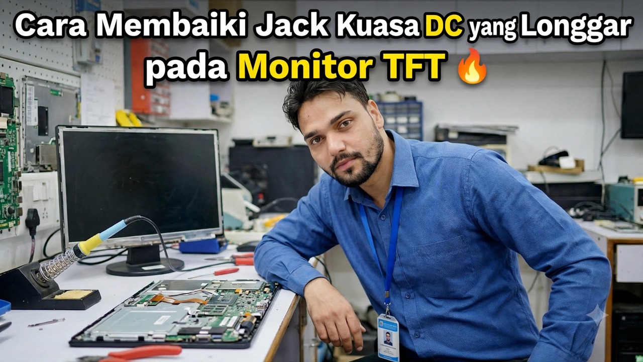 Betulkan Isu Bicu Kuasa Monitor TFT Seperti Pro 🔥 Panduan Pembaikan Lengkap