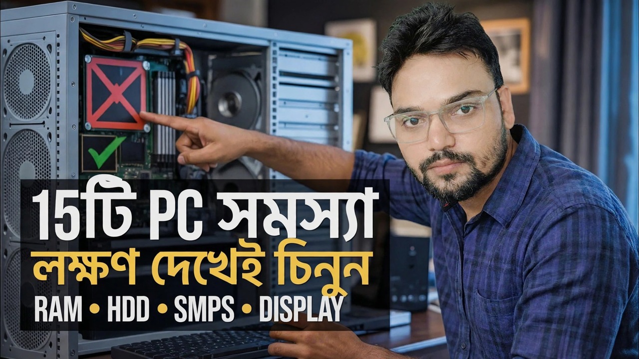 15টি কম্পিউটারের সমস্যা যা আপনি শুধুমাত্র লক্ষণ দেখে শনাক্ত করতে পারবেন 🔥 আইটি গাইড