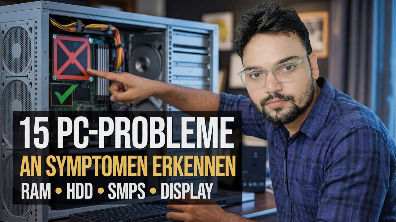 15 Computerprobleme, die Sie anhand der Symptome erkennen können 🔥 IT-Leitfaden