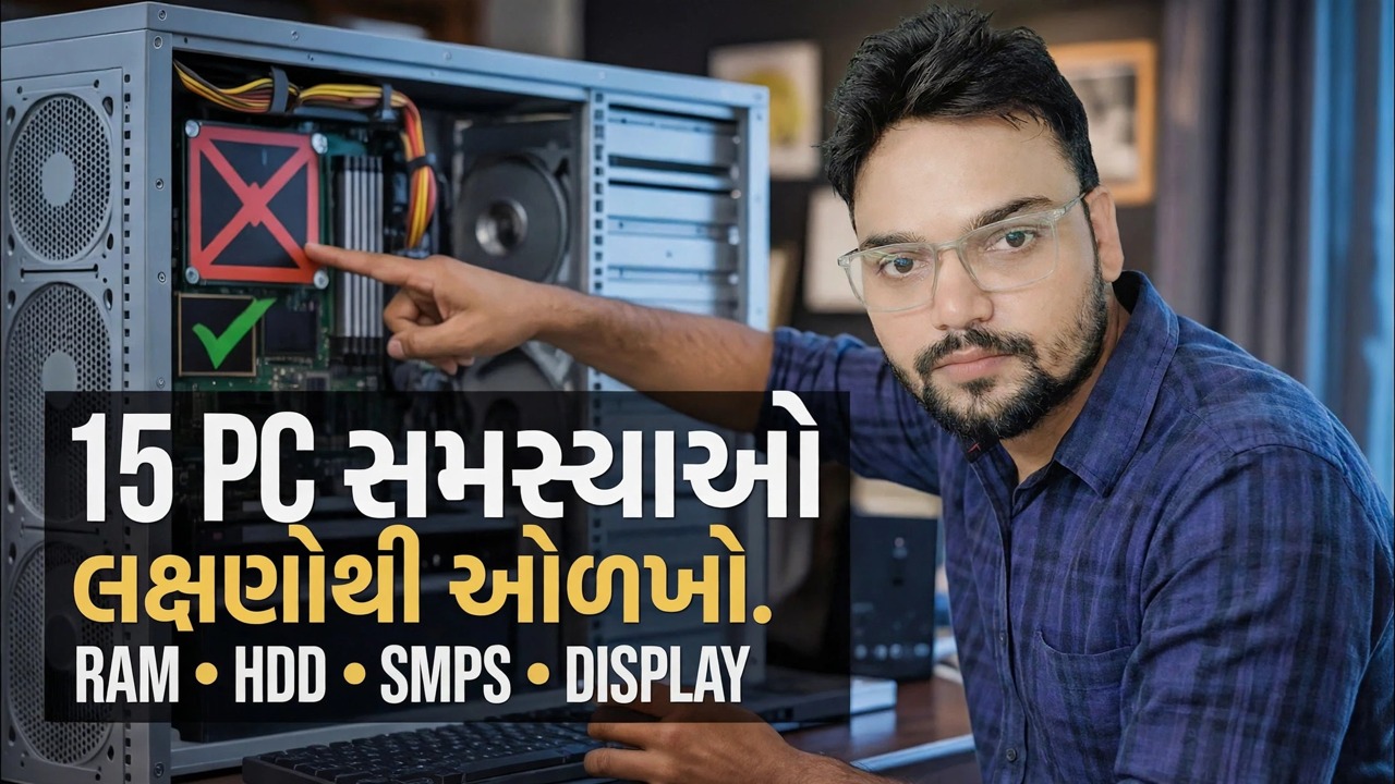 15 કોમ્પ્યુટર સમસ્યાઓ તમે ફક્ત લક્ષણો જોઈને જ ઓળખી શકો છો 🔥 IT માર્ગદર્શિકા