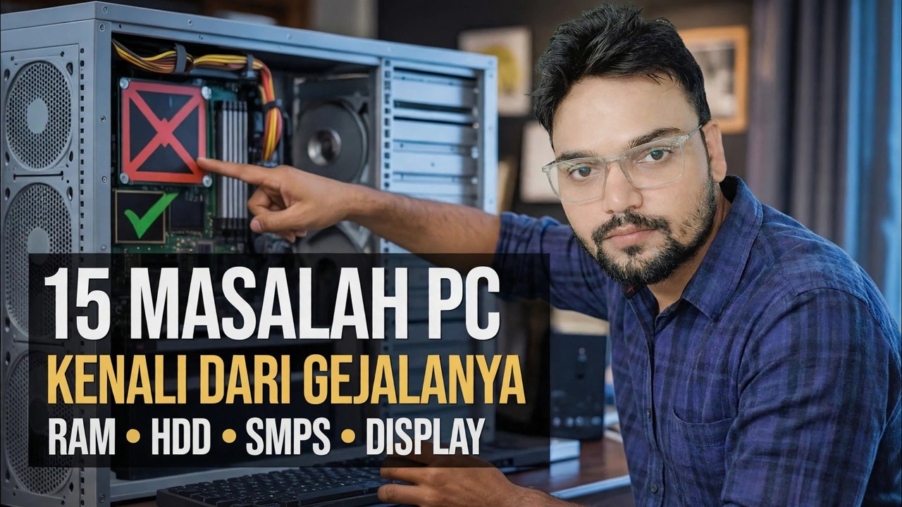 15 Masalah Komputer yang Bisa Anda Identifikasi Hanya dengan Melihat Gejalanya 🔥 Panduan IT