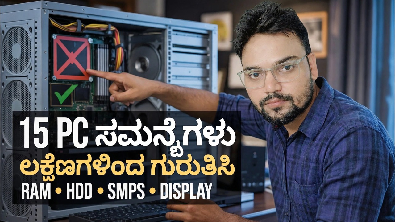 15 ಕಂಪ್ಯೂಟರ್ ಸಮಸ್ಯೆಗಳನ್ನು ನೀವು ರೋಗಲಕ್ಷಣಗಳನ್ನು ನೋಡುವ ಮೂಲಕ ಗುರುತಿಸಬಹುದು 🔥 IT ಗೈಡ್