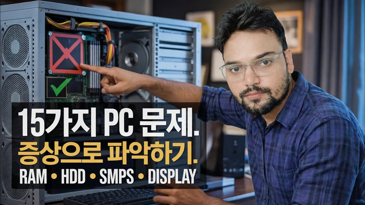 증상만 봐도 알 수 있는 15가지 컴퓨터 문제 🔥 IT 가이드