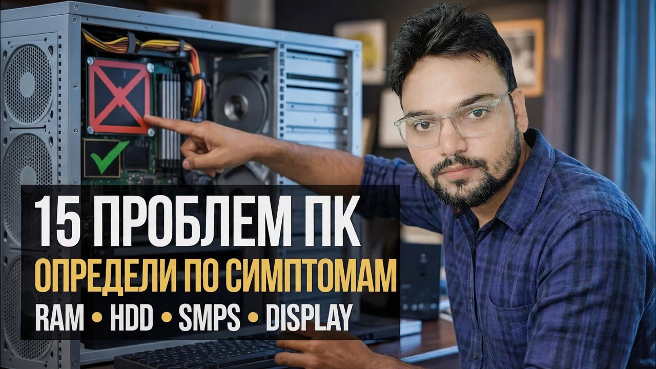 15 компьютерных проблем, которые можно определить, просто увидев симптомы 🔥 IT-гид