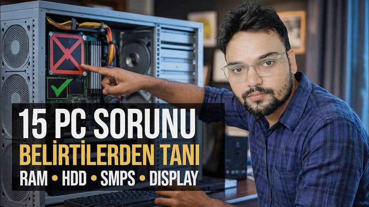 Sadece Belirtilerini Görerek Tanımlayabileceğiniz 15 Bilgisayar Sorunu 🔥 BT Rehberi