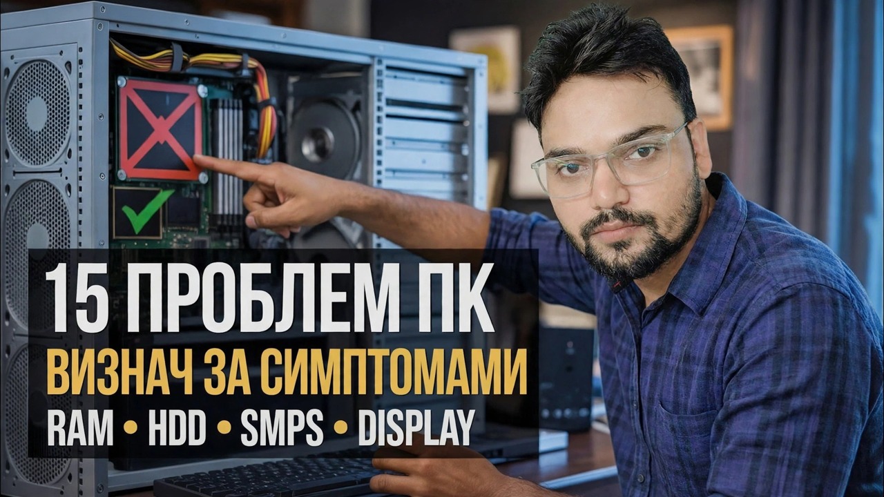 15 комп’ютерних проблем, які можна визначити, просто побачивши симптоми 🔥 IT Guide