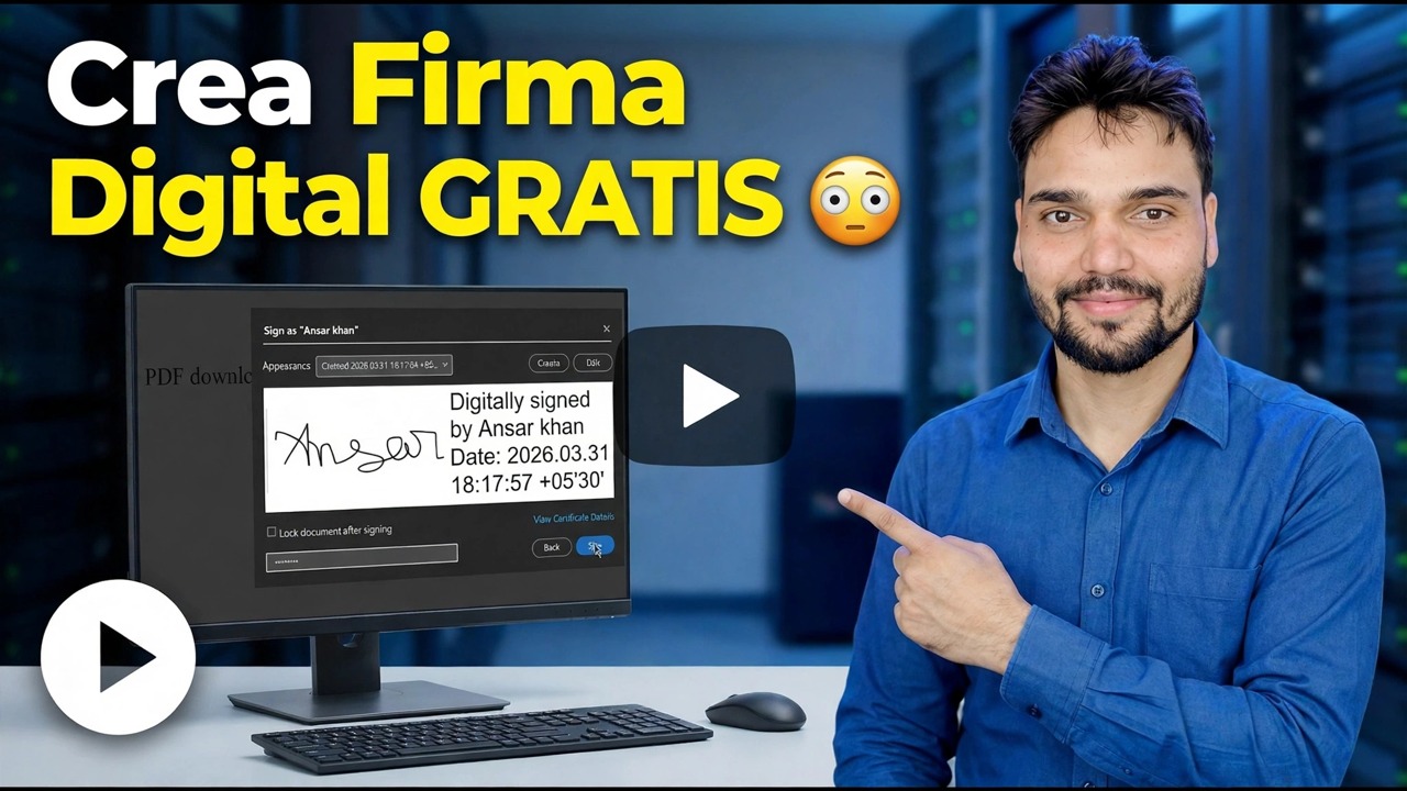 Cree una firma digital GRATIS 😳 ¡Firme cualquier PDF en segundos!