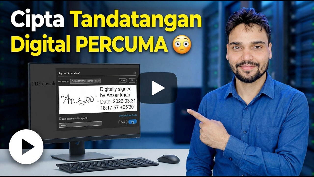 Cipta Tandatangan Digital PERCUMA 😳 Tandatangan Mana-mana PDF dalam Beberapa Saat!