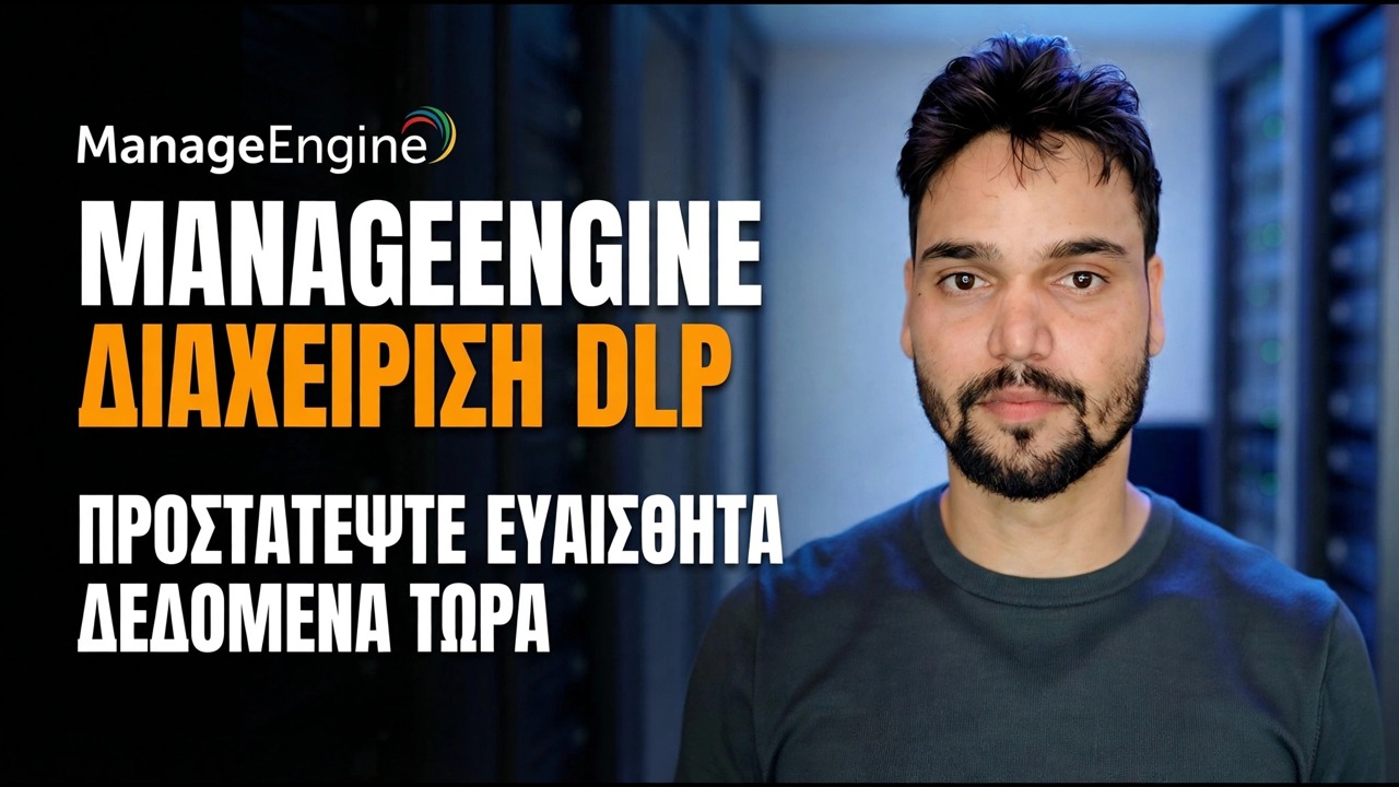 Αποτρέψτε τη διαρροή δεδομένων ⚠️ ManageEngine DLP Setup