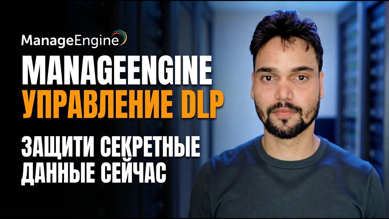 Предотвратите утечку данных ⚠️ Настройка ManageEngine DLP