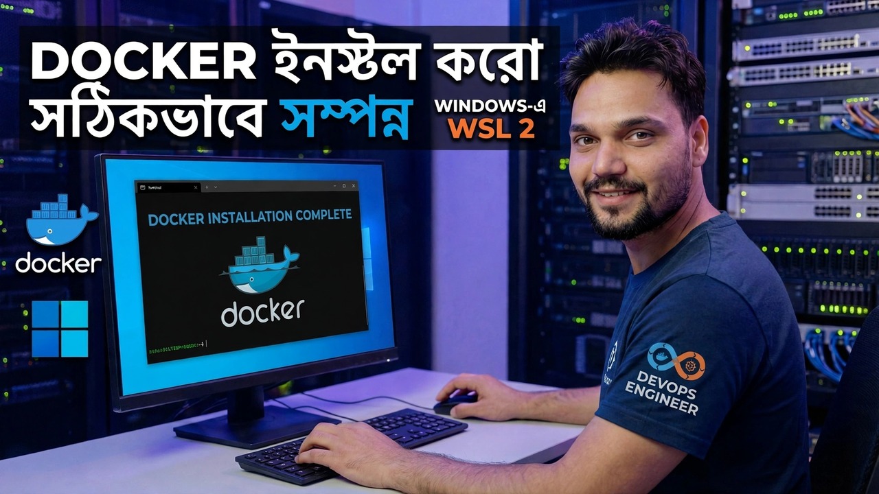ডকার WSL 2-এ ইনস্টল করুন - প্রথম কন্টেইনার সেটআপ