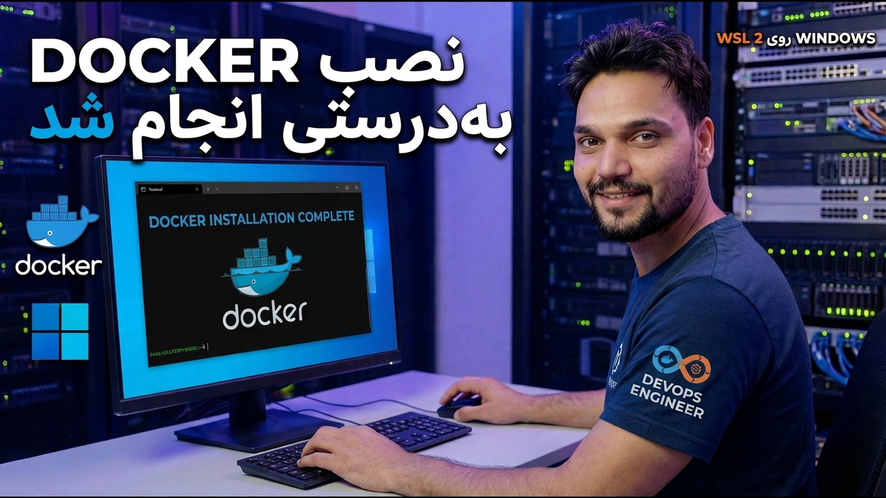 نصب Docker در WSL 2 - راه اندازی اولین کانتینر