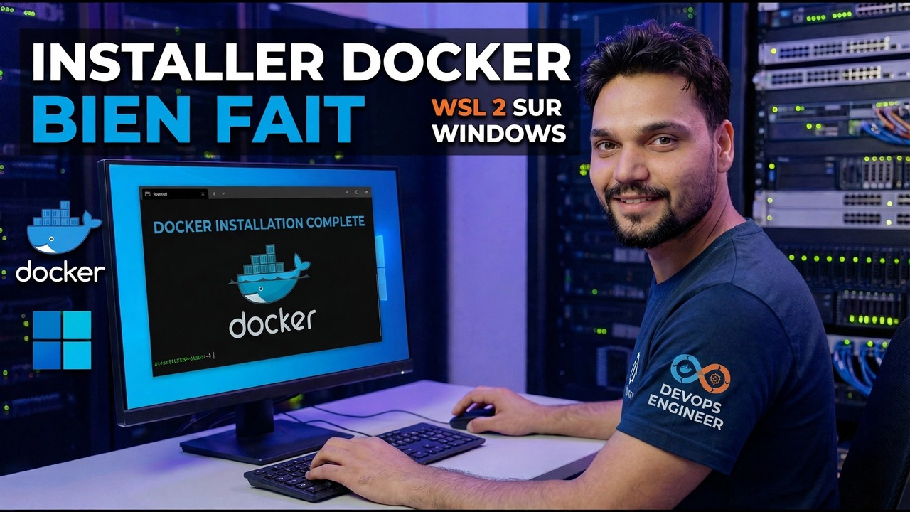 Installation de Docker sur WSL 2 - Première configuration du conteneur