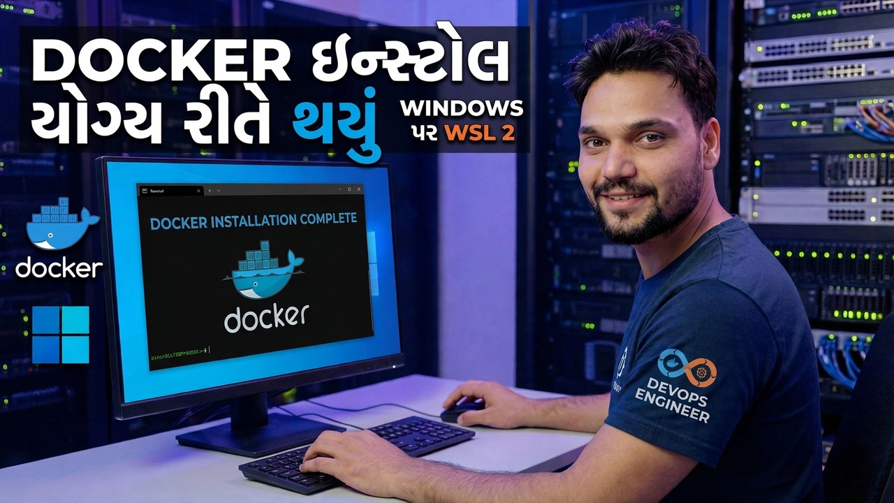 ડબલ્યુએસએલ 2 પર ડોકર ઇન્સ્ટોલ - પ્રથમ કન્ટેનર સેટઅપ