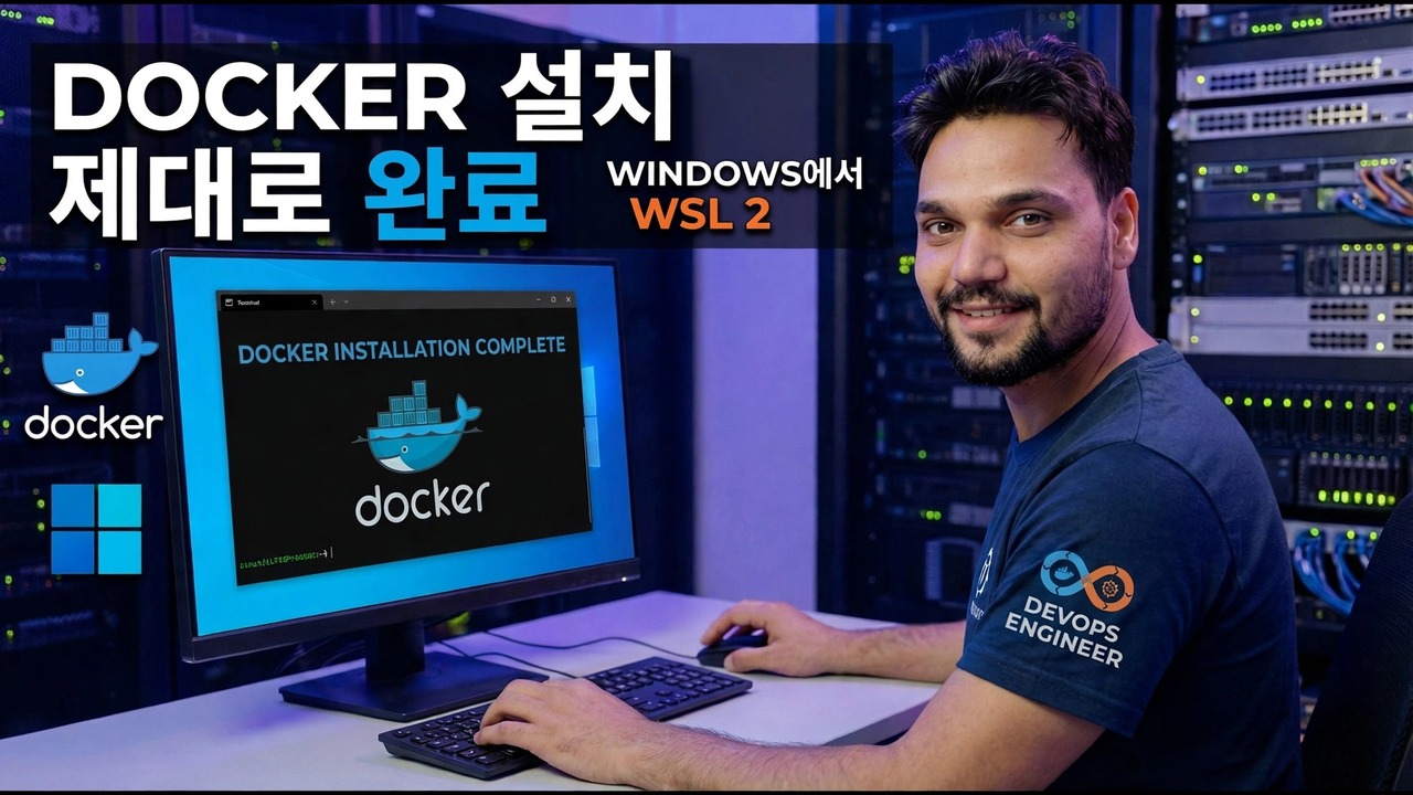 WSL 2에 Docker 설치 - 첫 번째 컨테이너 설정