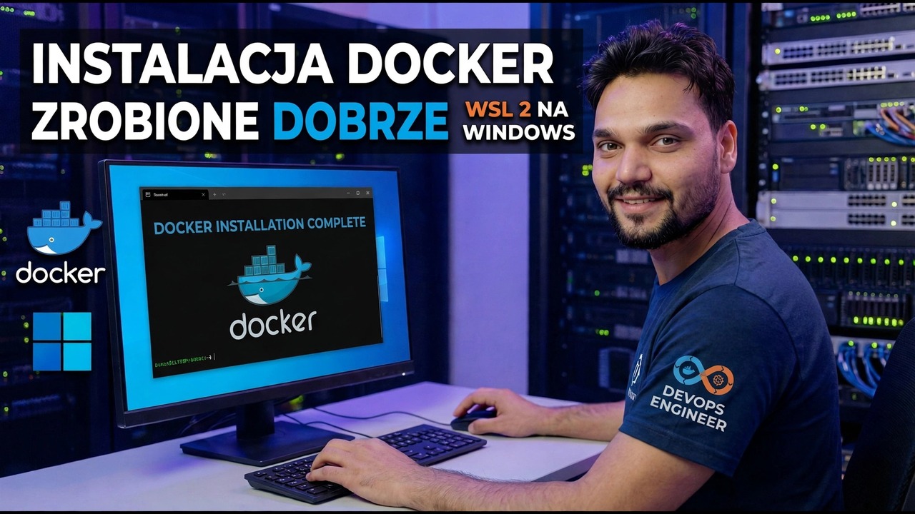 Instalacja platformy Docker na WSL 2 — pierwsza konfiguracja kontenera