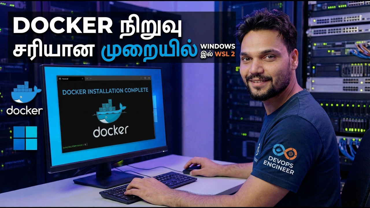 WSL 2 இல் டோக்கர் நிறுவல் - முதல் கொள்கலன் அமைப்பு
