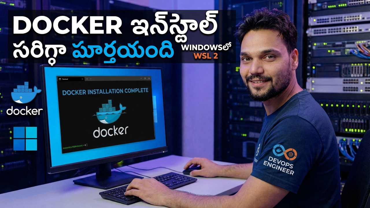 WSL 2లో డాకర్ ఇన్‌స్టాల్ - మొదటి కంటైనర్ సెటప్