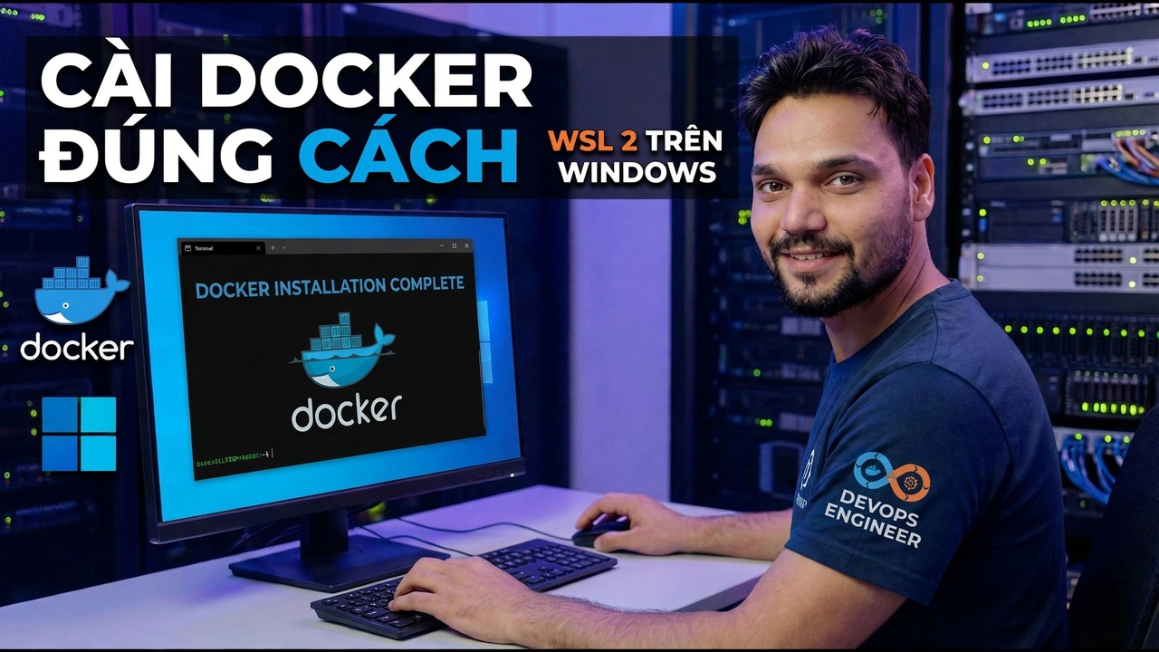 Cài đặt Docker trên WSL 2 - Thiết lập vùng chứa đầu tiên