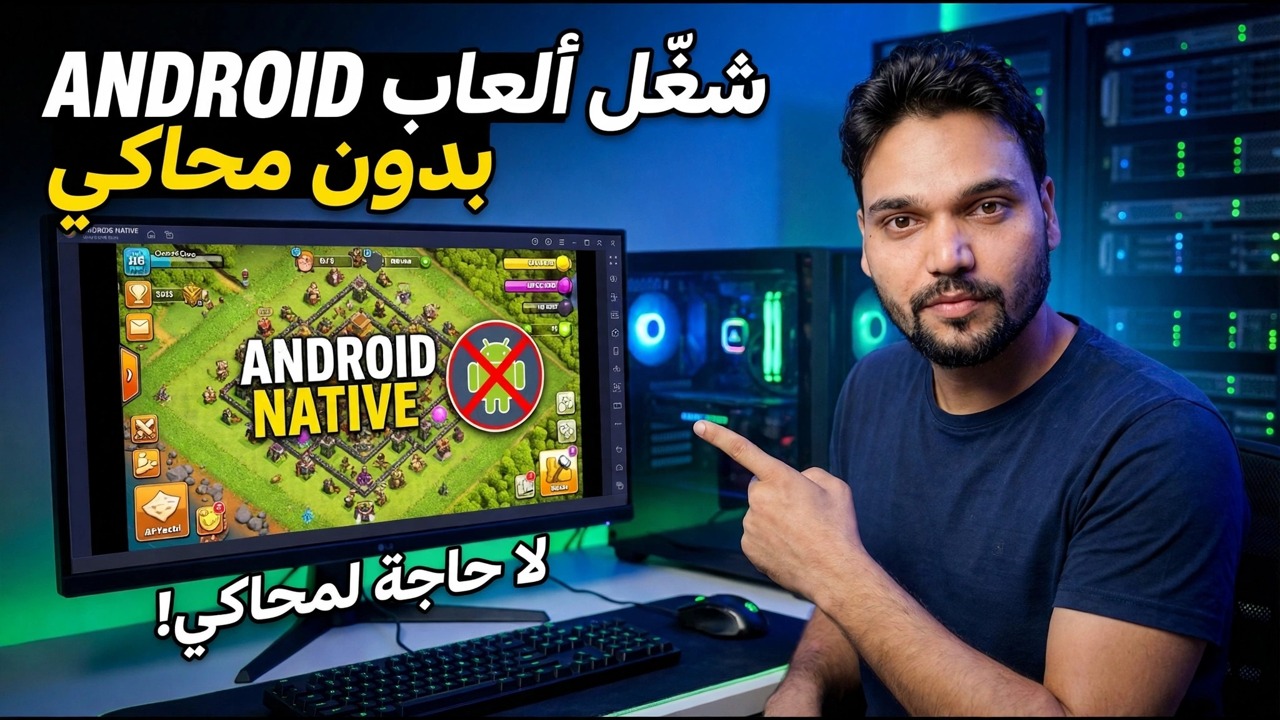 تشغيل العاب الاندرويد بدون محاكي - Windows
