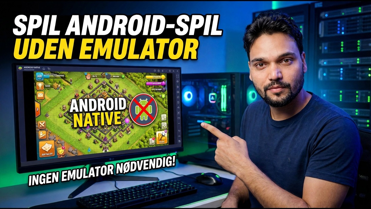 Kør Android-spil uden emulator - Windows