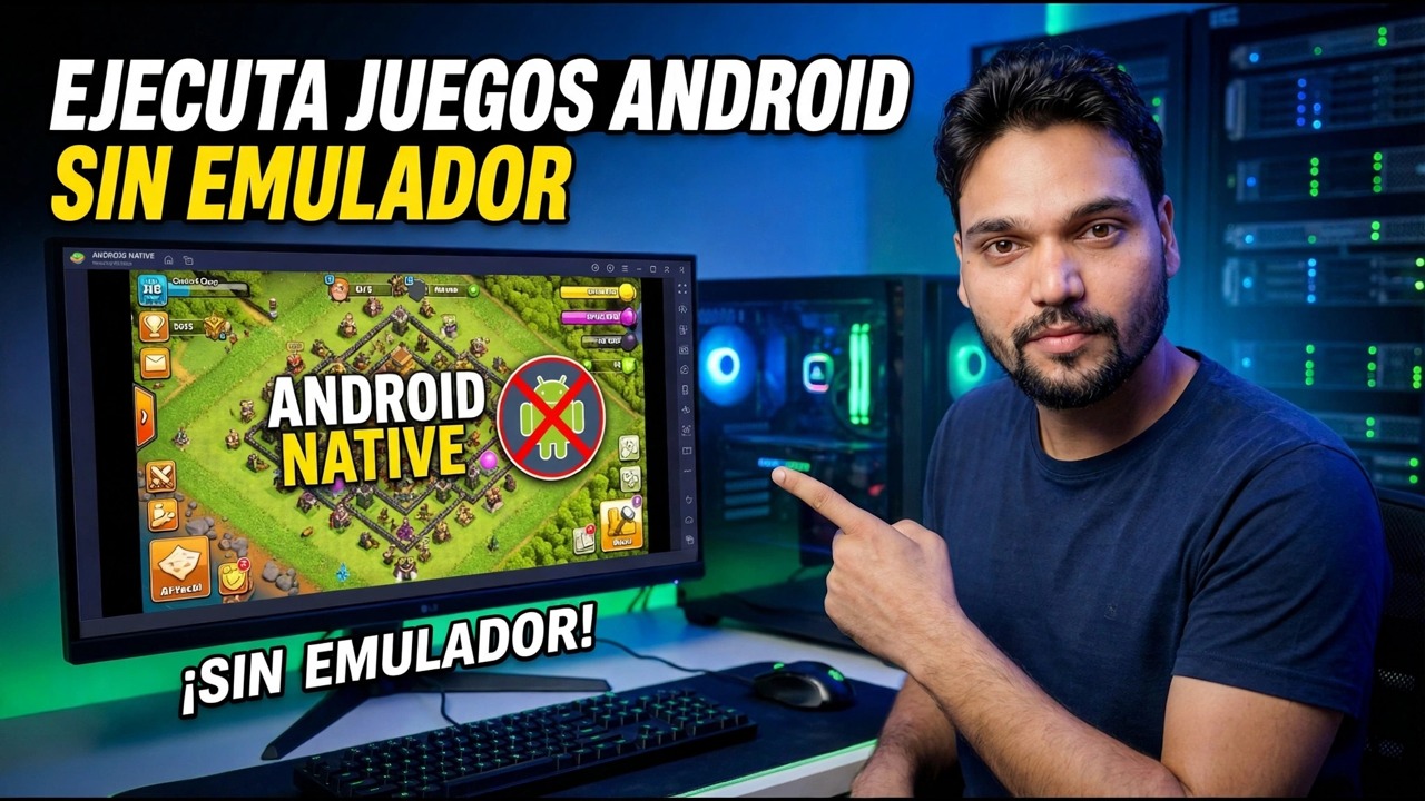 Ejecutar juegos de Android sin emulador - Windows