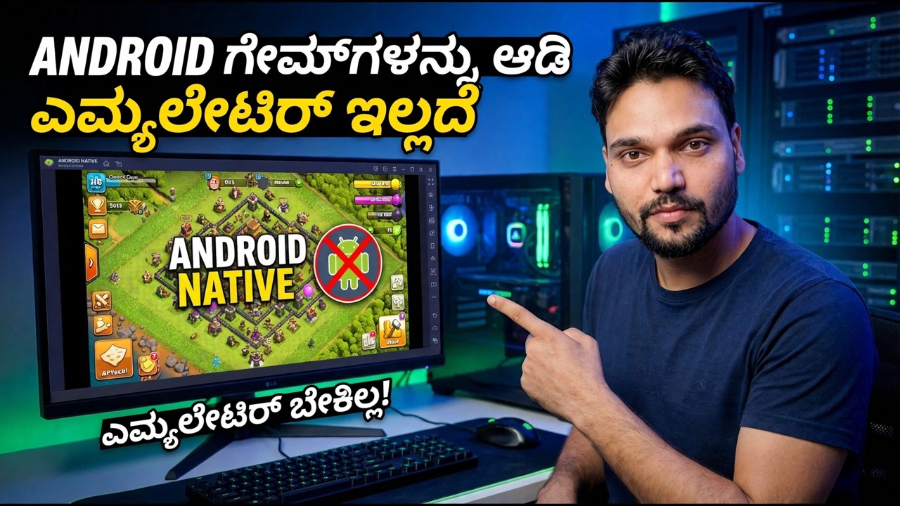 ಎಮ್ಯುಲೇಟರ್ ಇಲ್ಲದೆ ಆಂಡ್ರಾಯ್ಡ್ ಆಟಗಳನ್ನು ರನ್ ಮಾಡಿ - ವಿಂಡೋಸ್