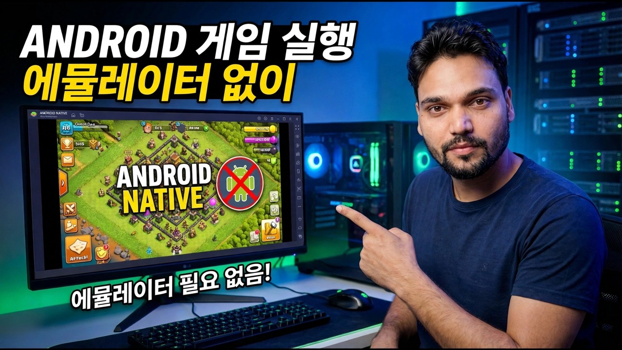 에뮬레이터 없이 Android 게임 실행 - Windows