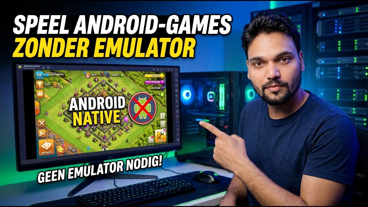 Voer Android-games uit zonder emulator - Windows