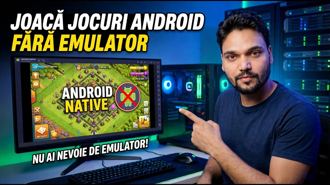 Rulați jocuri Android fără emulator - Windows