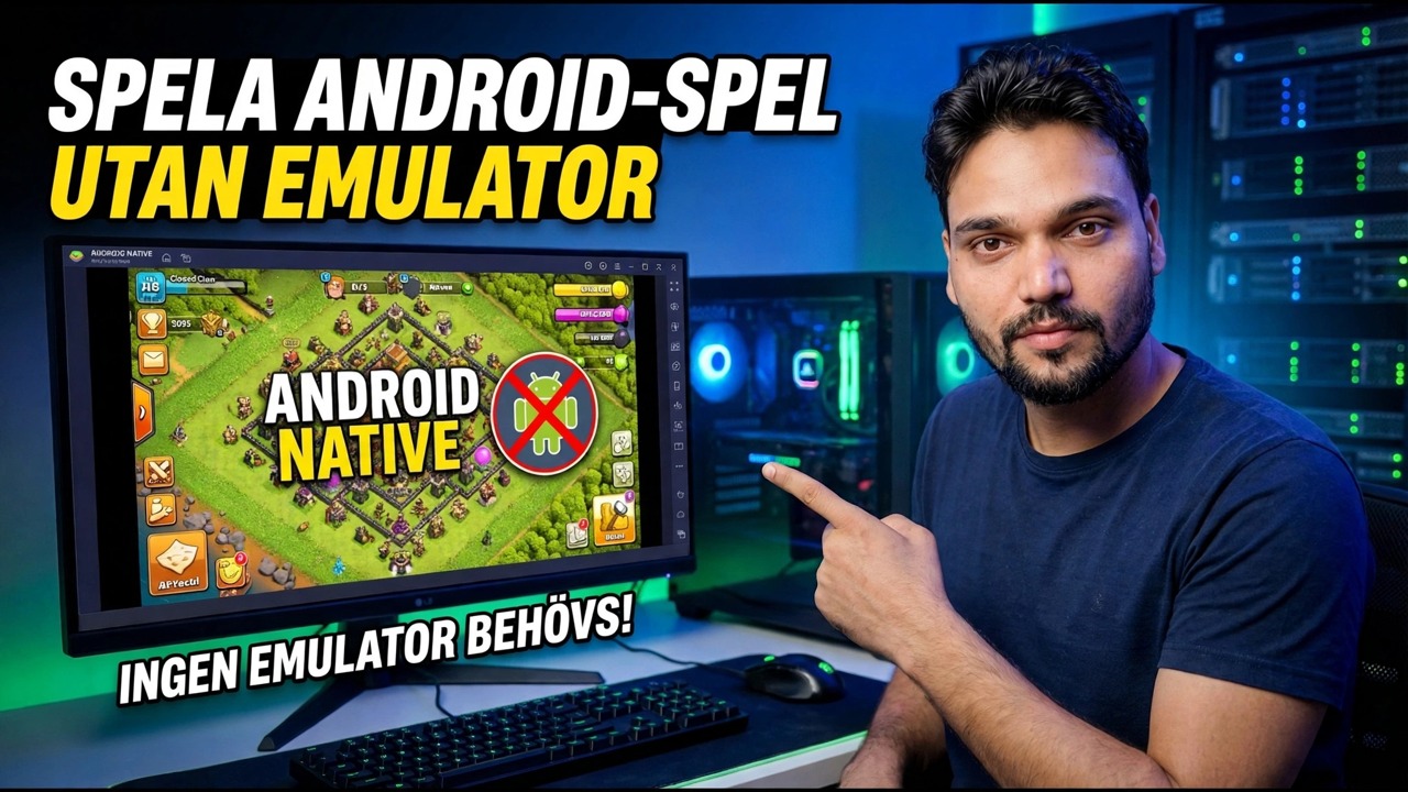 Kör Android-spel utan emulator - Windows