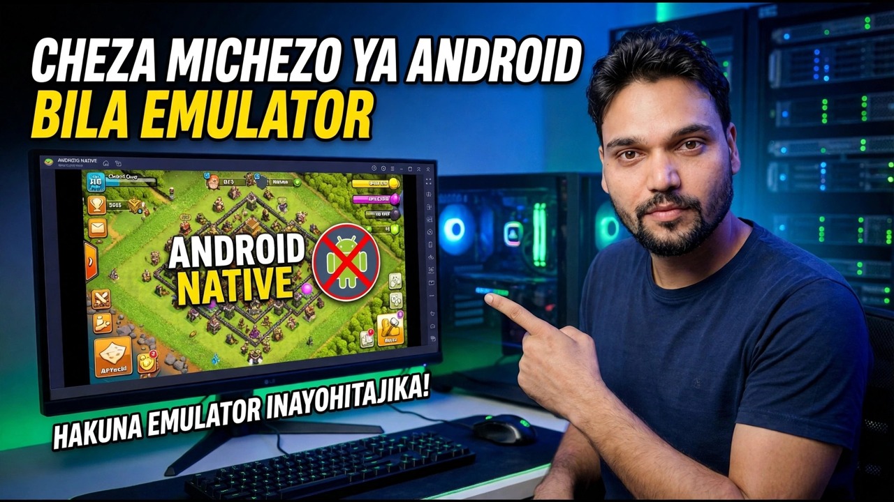 Endesha Michezo ya Android bila Emulator - Windows