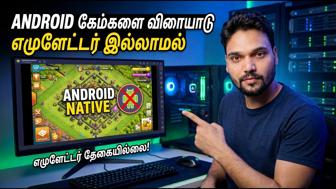 எமுலேட்டர் இல்லாமல் ஆண்ட்ராய்டு கேம்களை இயக்கவும் - விண்டோஸ்