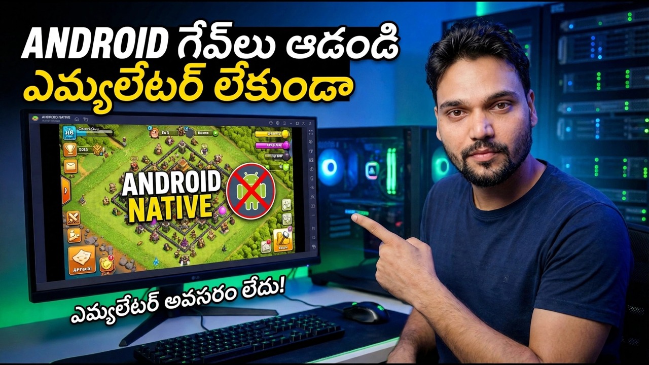 ఎమ్యులేటర్ లేకుండా Android గేమ్‌లను అమలు చేయండి - Windows