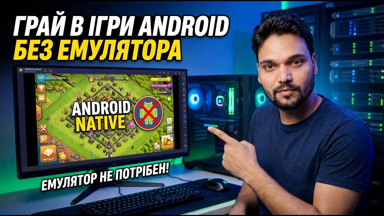 Запуск ігор Android без емулятора - Windows