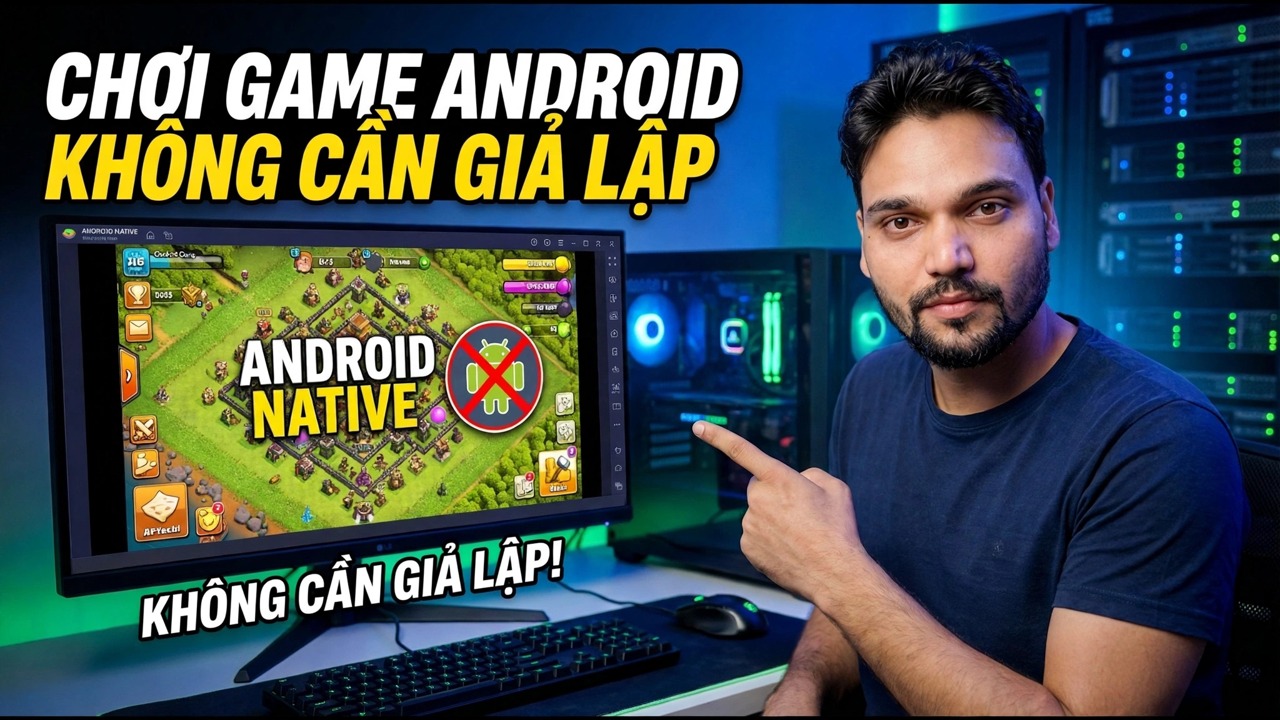 Chạy trò chơi Android mà không cần trình giả lập - Windows
