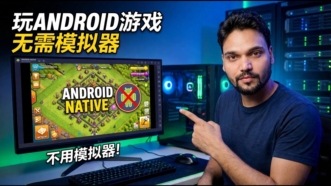无需模拟器即可运行 Android 游戏 - Windows