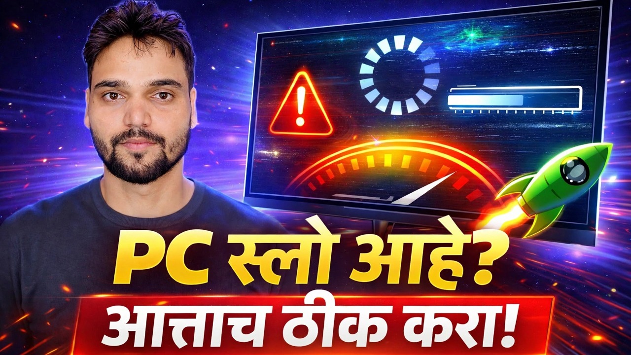 पीसी स्लो क्यू होता है? आयटी अभियंता का चाचणी पद्धत स्पष्ट केली