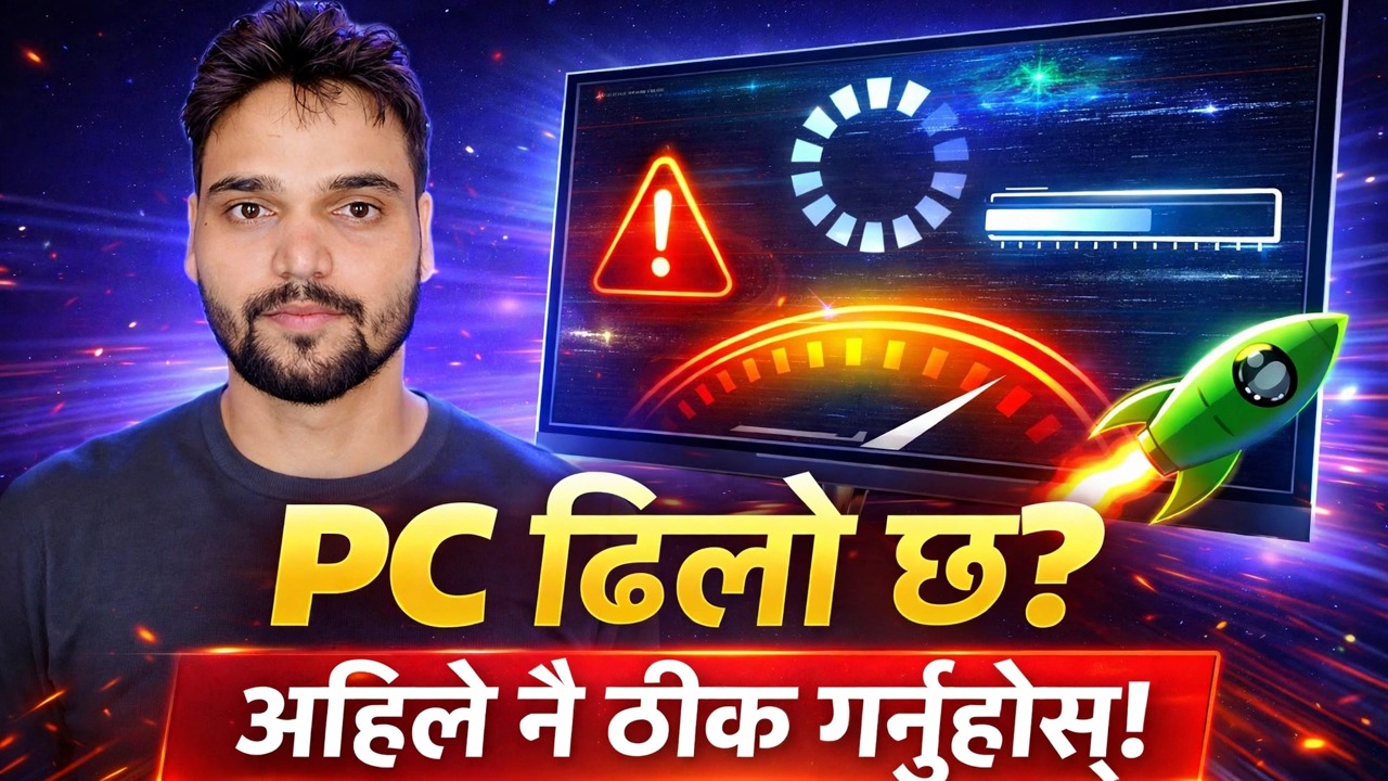 पीसी स्लो क्यू होता है? आईटी इन्जिनियर का परीक्षण विधि व्याख्या गरियो