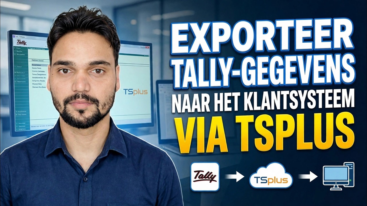 Exporteer Tally-gegevens naar client-pc