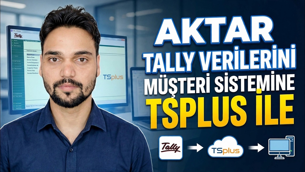 Tally Verilerini İstemci PC'ye Aktarma