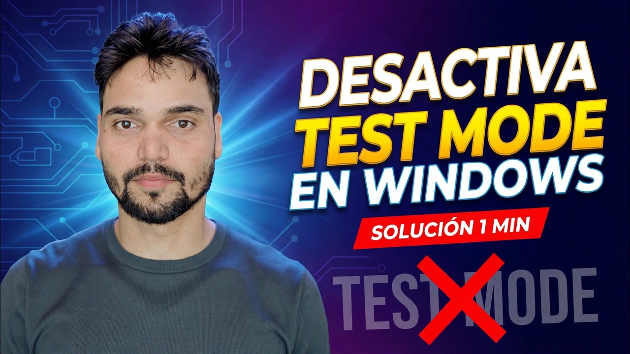 Desactivar el modo de prueba en Windows 🔥 Reparar la firma de prueba con One CMD