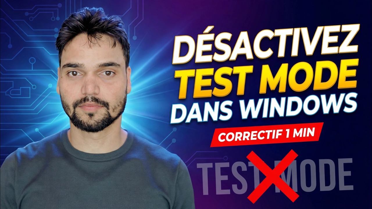 Désactivez le mode test dans Windows 🔥 Corrigez la signature de test avec un CMD