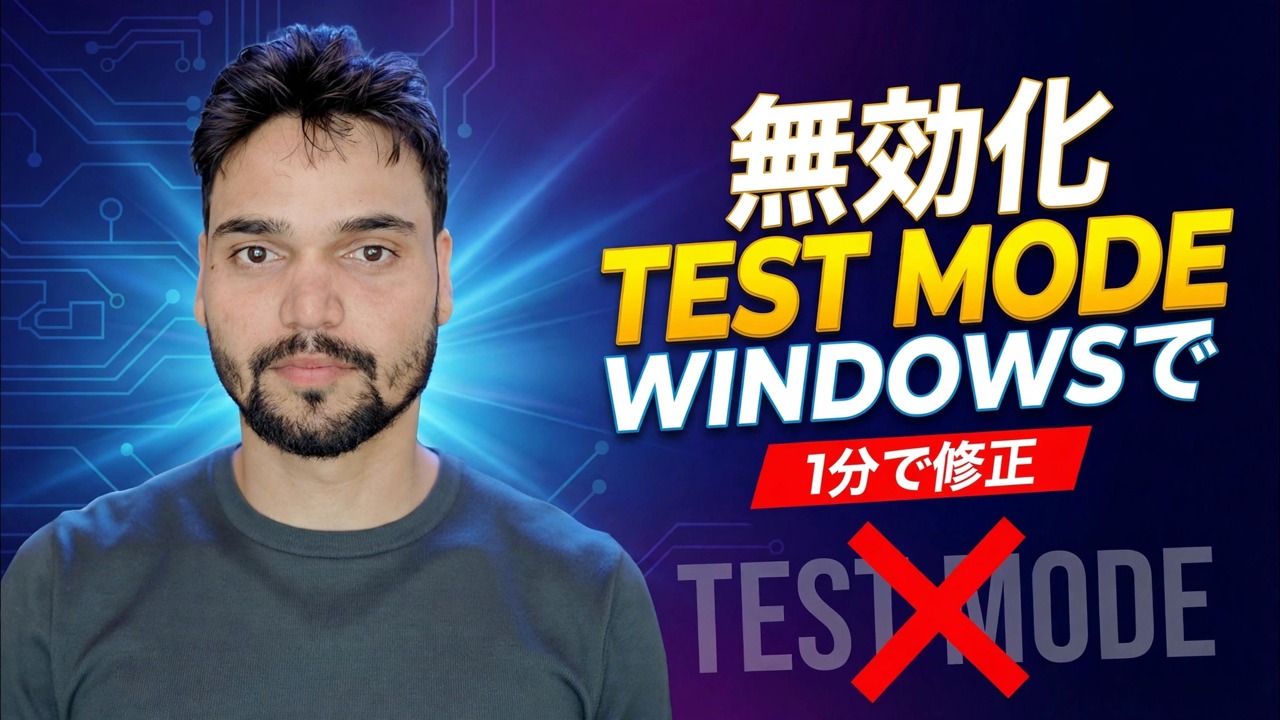 Windows でテスト モードをオフにする 🔥 1 つの CMD によるテスト署名を修正する