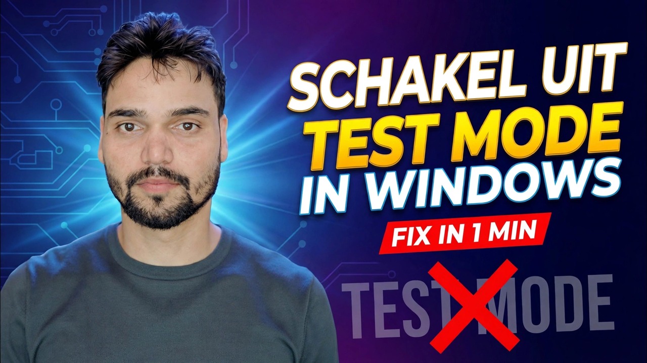 Schakel de testmodus uit in Windows 🔥 Testondertekening repareren met één CMD